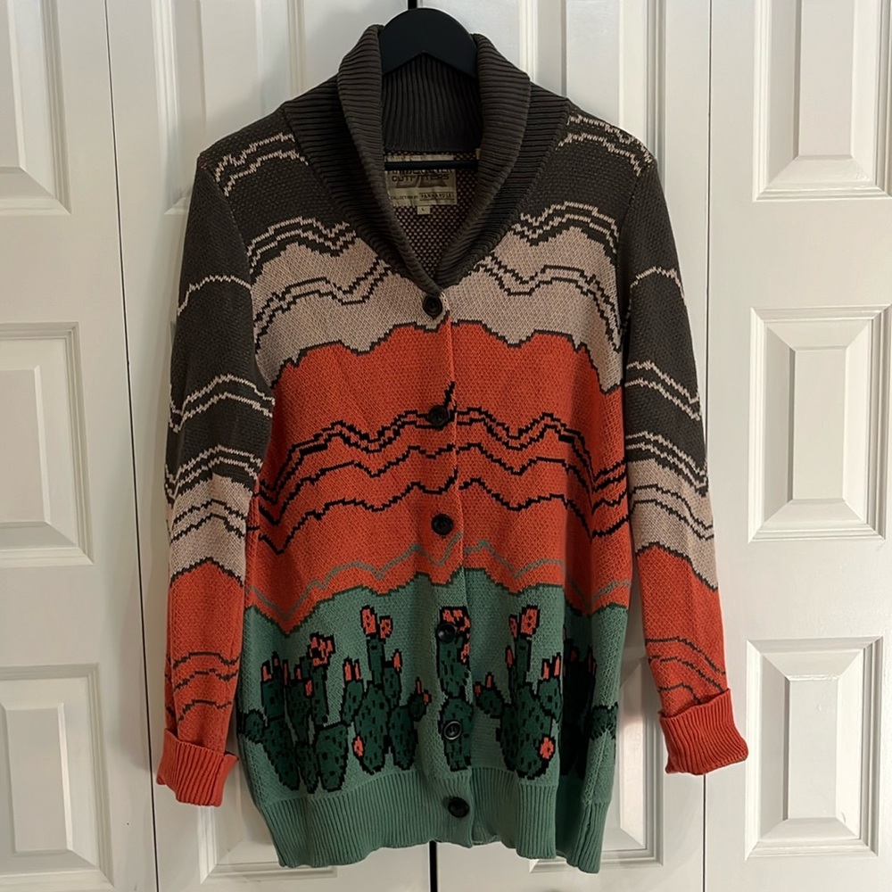 Ladies sweater cardigan